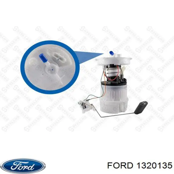 1320135 Ford модуль паливного насосу, з датчиком рівня палива