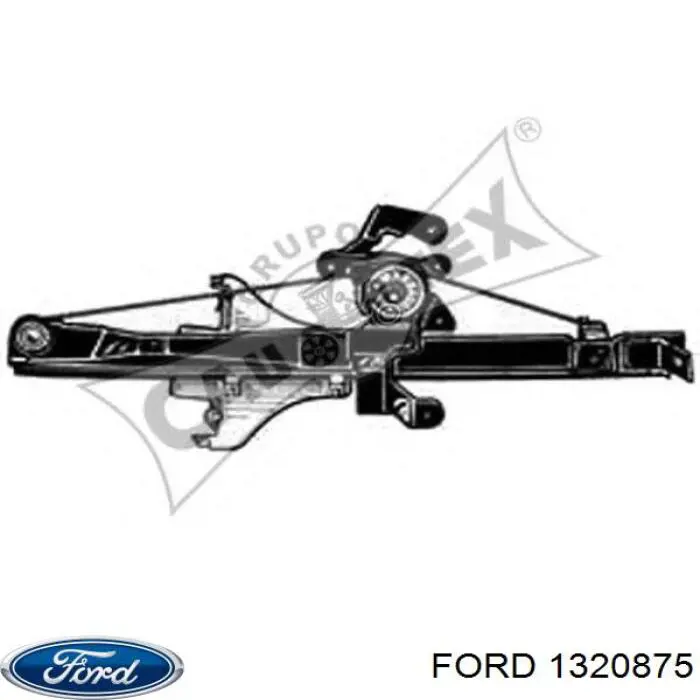 Купити 1320875 Ford Механізм склопідіймача двері задньої, лівої