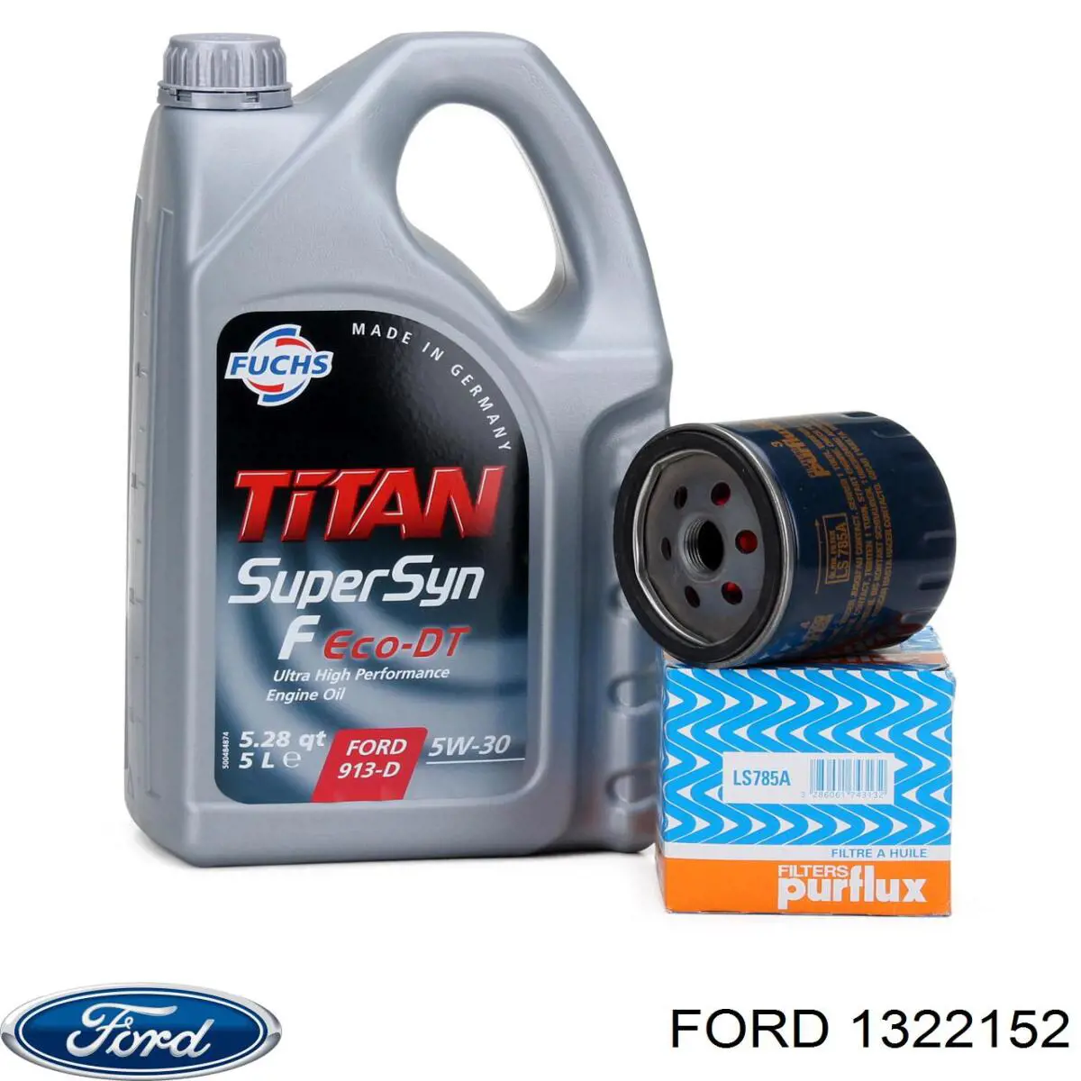 Масляний фільтр двигуна Ford 1322152 ціна, від 8.01 USD