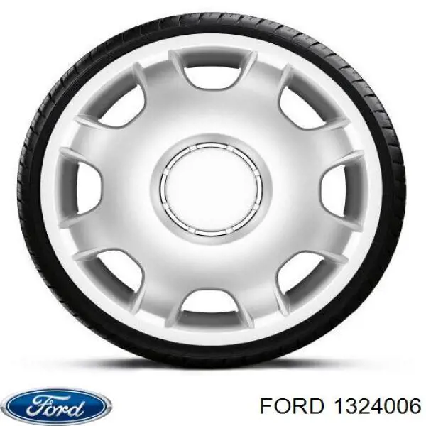 Кронштейн бампера заднього, центральний Ford 1324006 ціна, від 39.46 USD