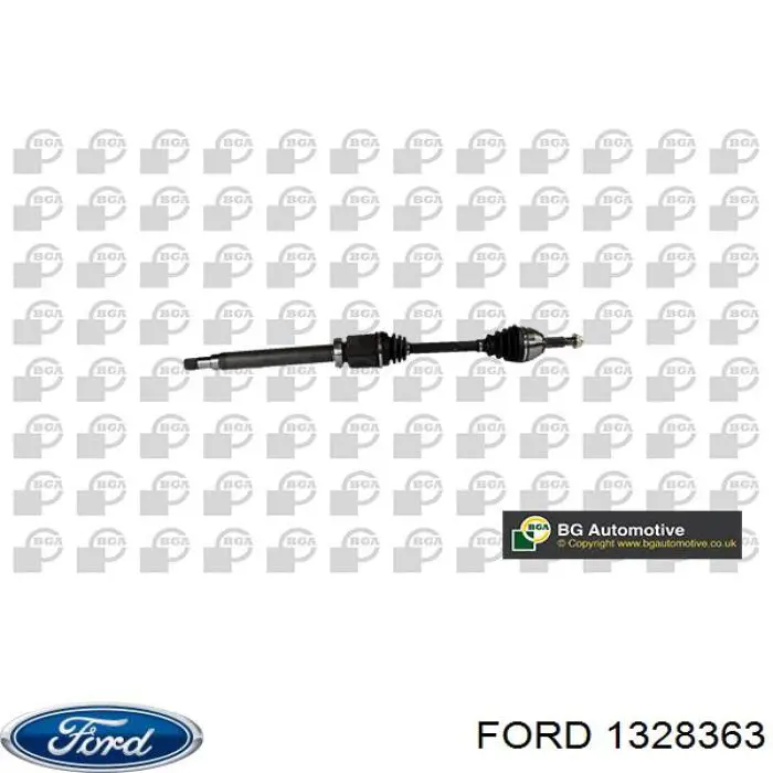 1328363 Ford піввісь (привід передня, права)