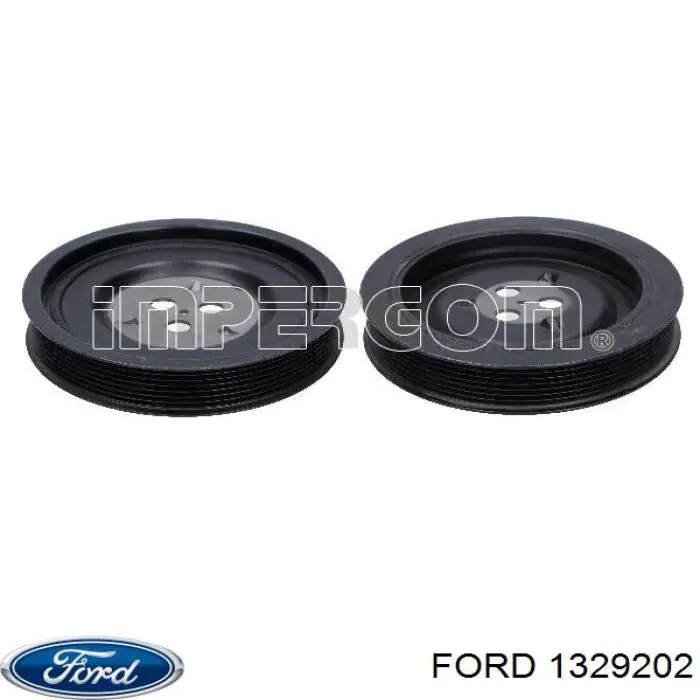 Купити 1329202 Ford Шків колінчастого вала