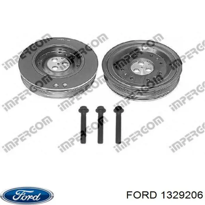 Шків колінвала (демпфер ) Ford 1329206 ціна, від 44.81 USD