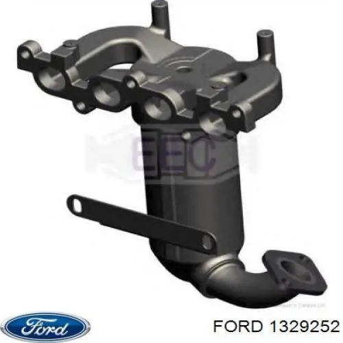 Газопроводи (колектор випускний) Ford 1329252 ціна, від 191.84 USD