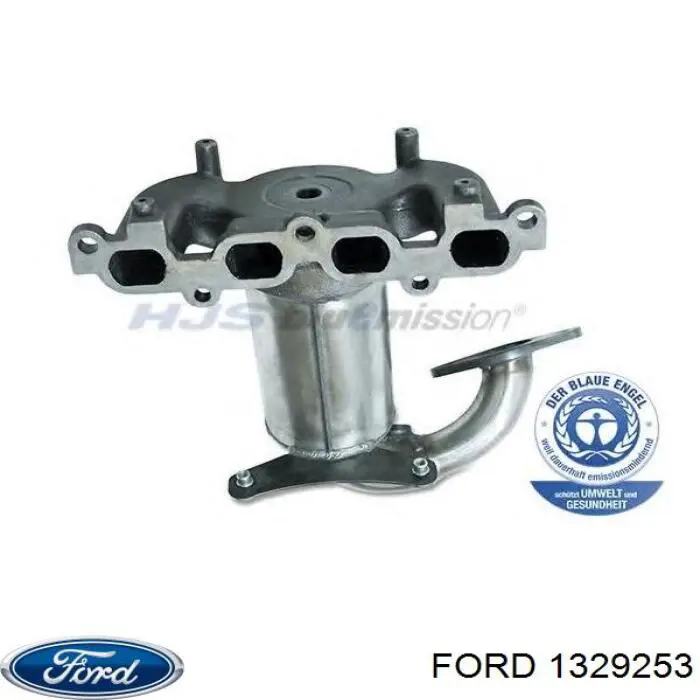 Конвертор-каталізатор (каталітичний нейтралізатор) Ford 1329253 ціна, від 161.64 USD