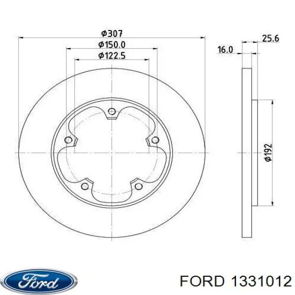 Болт шестерні распредвала Ford 1857708 ціна, від 7.61 USD