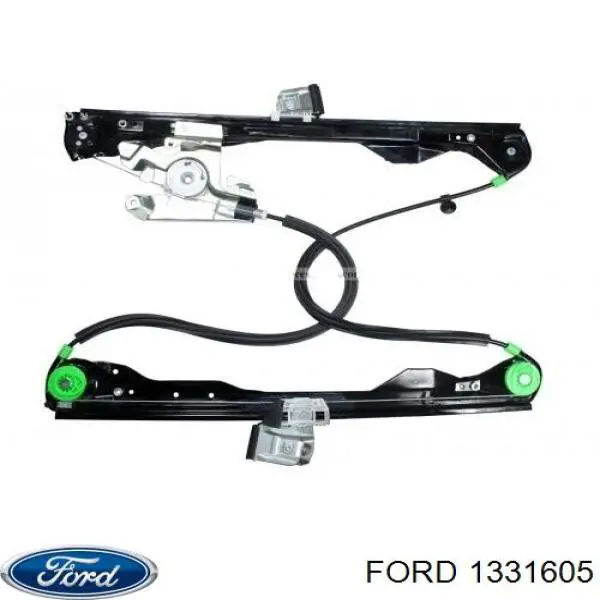 Купити 1331605 Ford Механізм склопідіймача двері задньої, правої