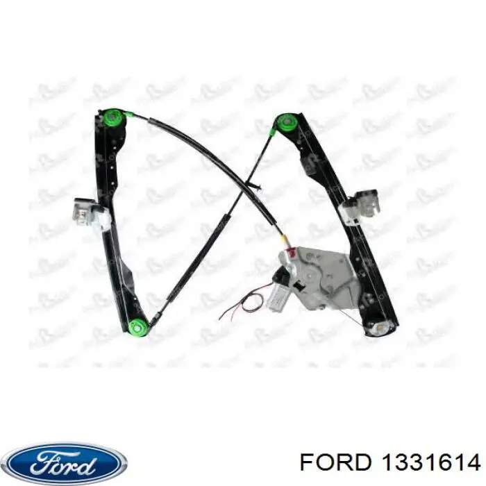 Купити 1331614 Ford Механізм стеклопідйомника водійських дверей