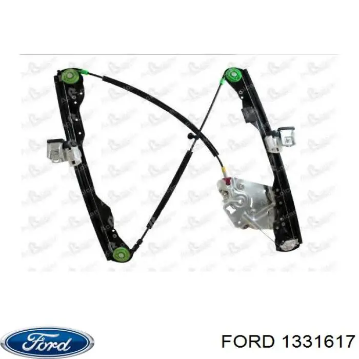 Механізм склопідіймача дверей передніх, правих Ford 1331617 ціна, від 71.92 USD