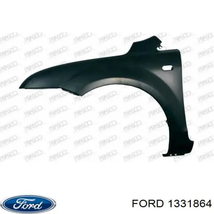 1331864 Ford Переднє ліве крило