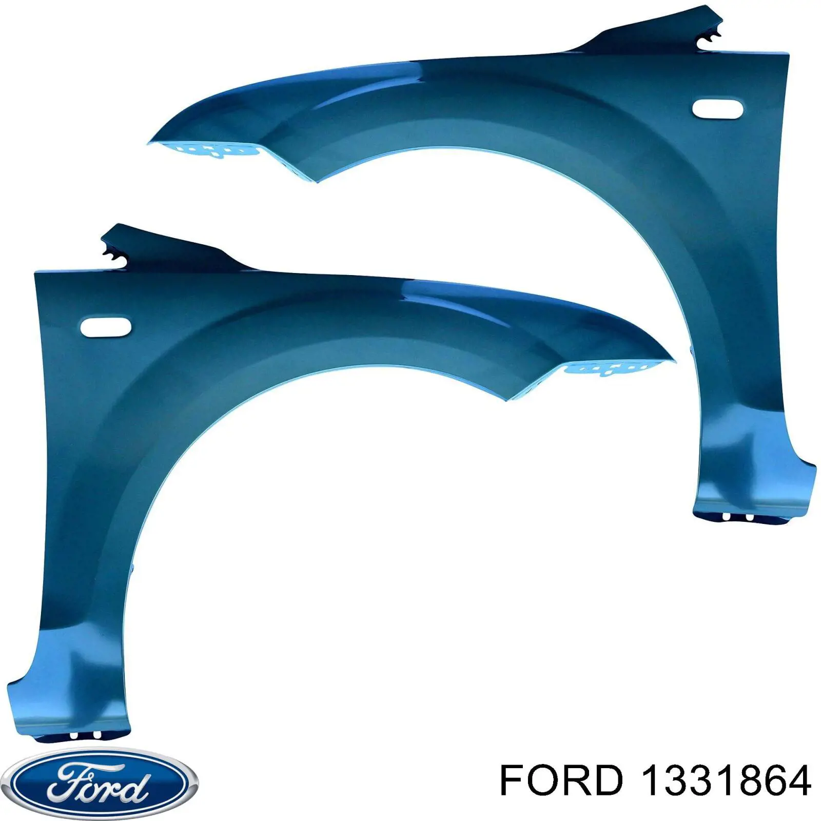 Ліве переднє крило Ford 1331864 ціна, від 46.35 USD