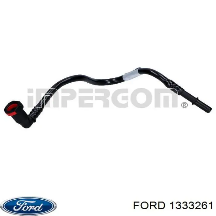 Купити 1333261 Ford Паливна трубка зворотна від фільтра до бака