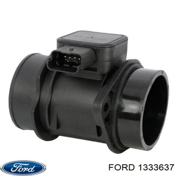 1333637 Ford датчик потоку (витрати повітря, витратомір MAF - (Mass Airflow))