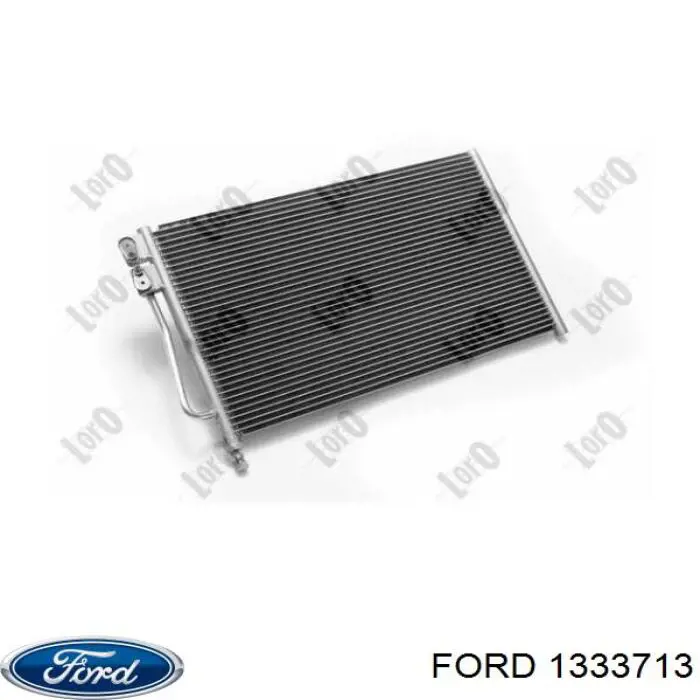 Радіатор кондиціонера 1333713 Ford