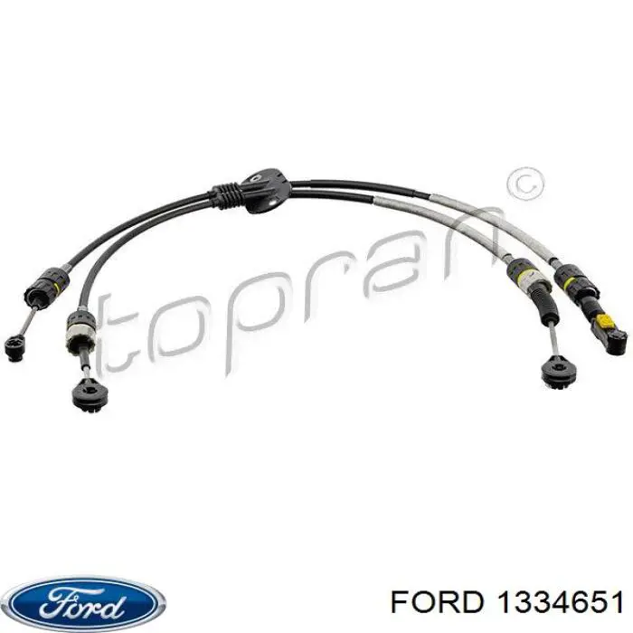 Трос перемикання передач, здвоєний Ford 1334651 ціна, від 43.50 USD