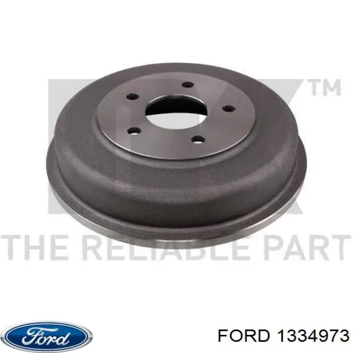 1334973 Ford Барабан гальмівний задній