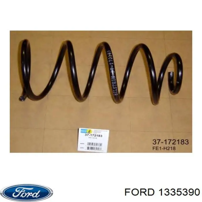 1335390 Ford пружина передня