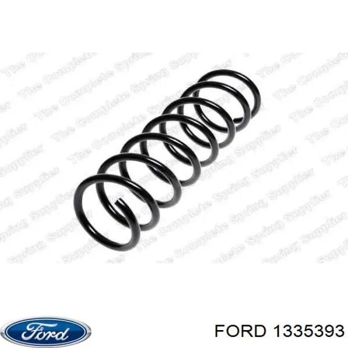 1335393 Ford Пружина підвіски задня