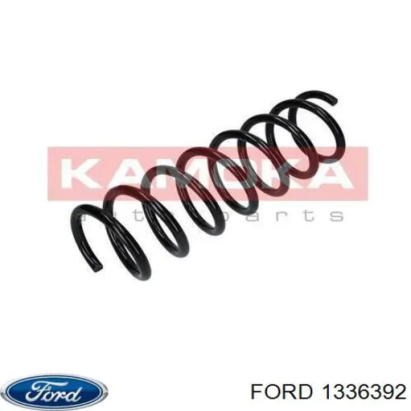 1336392 Ford Пружина підвіски задня