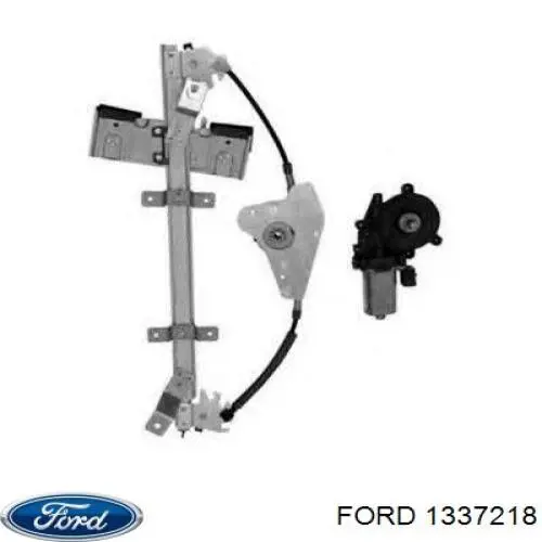 1447357 Ford механізм склопідіймача двері передньої, правої