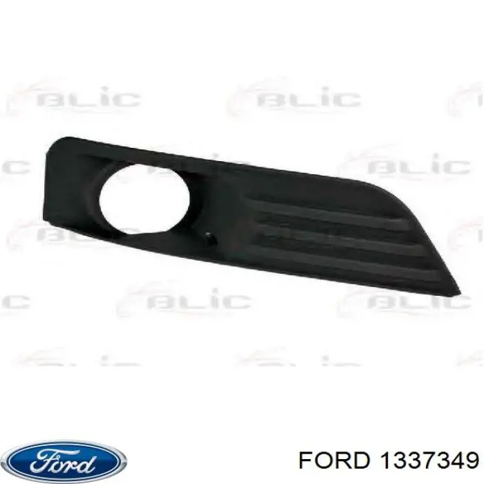 Купити 1337349 Ford Заглушка, решітка протитуманних фар бампера переднього, ліва