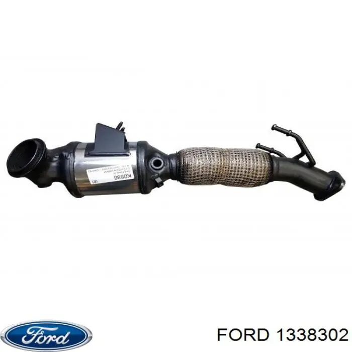 Конвертор-каталізатор (каталітичний нейтралізатор) Ford 1338302 ціна, від 157.30 USD