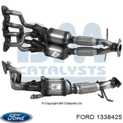 Каталізатор 1840909 Ford