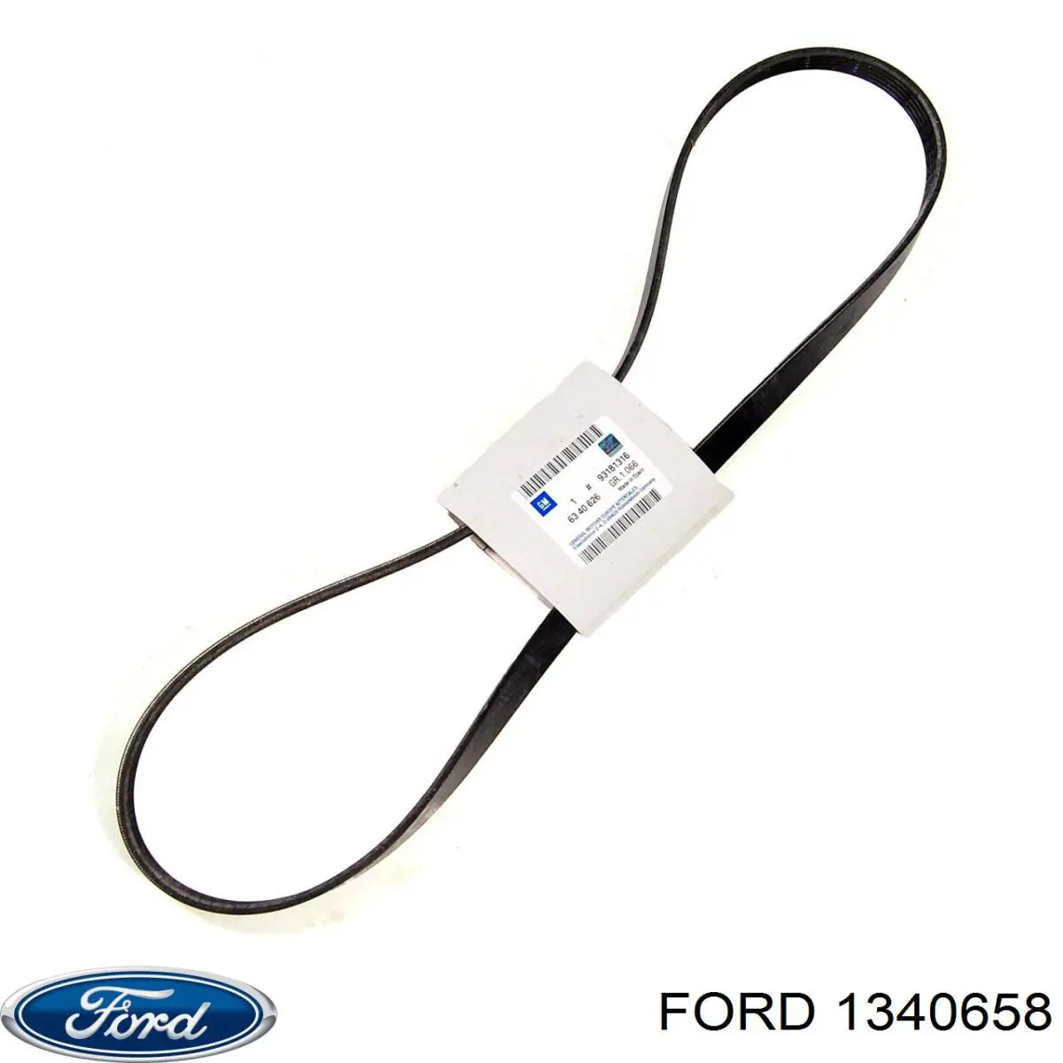 Решітка вентиляції салону на "торпедо" 1677036 Ford