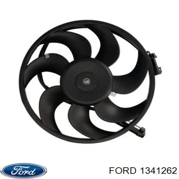 1341262 Ford електровентилятор охолодження в зборі (двигун + крильчатка)