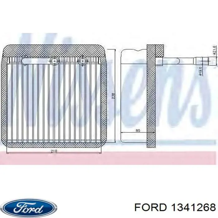 Педаль газу 1341268 Ford