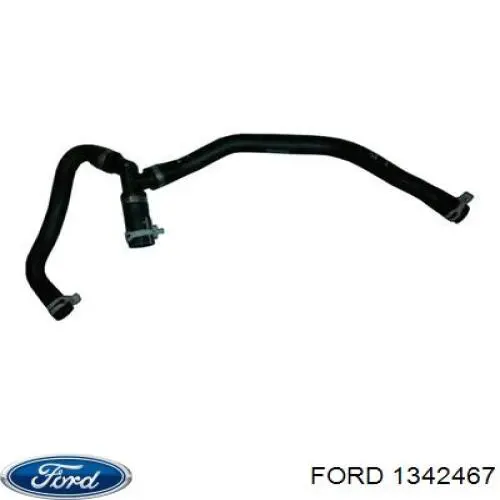 Шланг/патрубок радіатора охолодження, верхній Ford 1342467 ціна, від 18.63 USD
