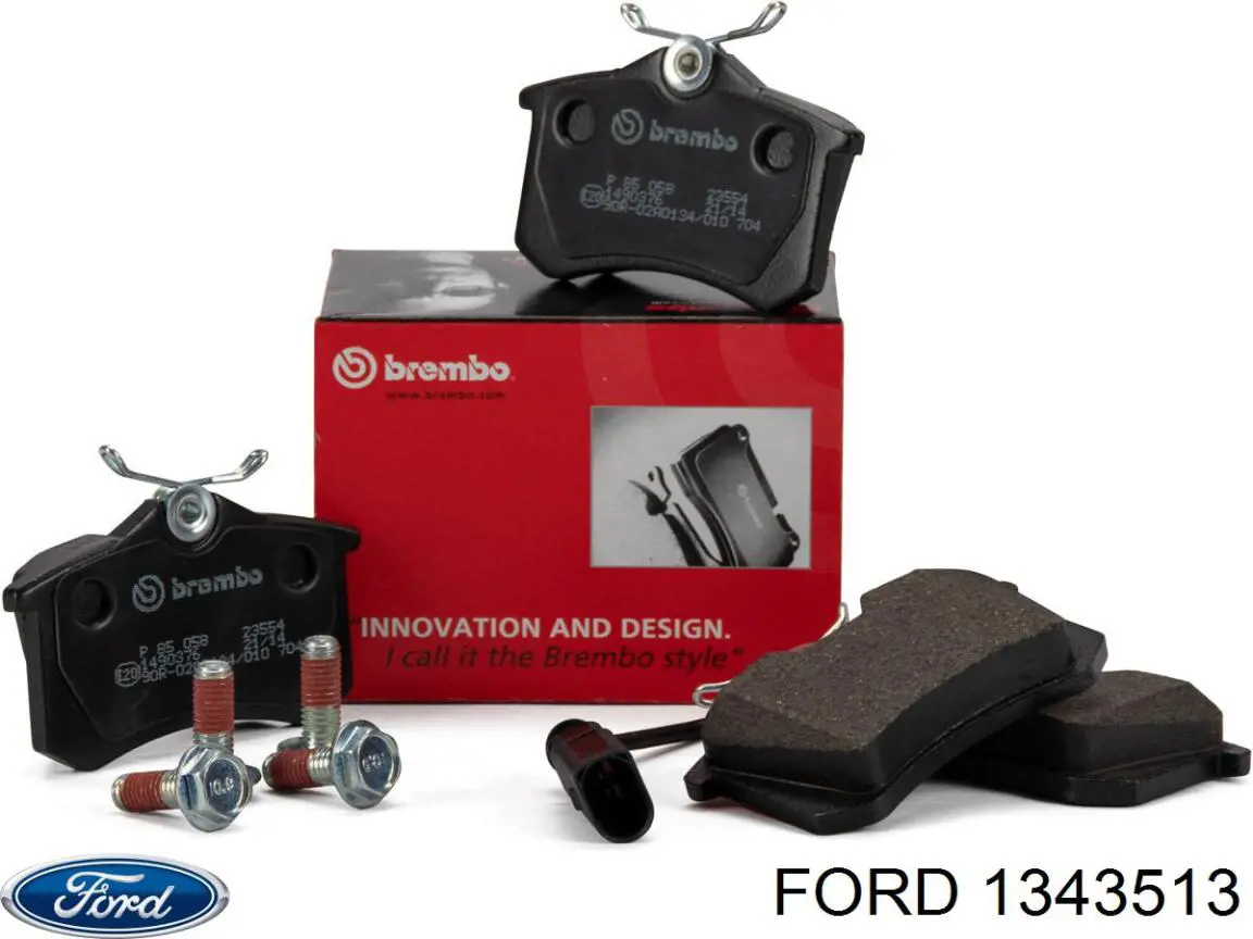 Купити 1343513 Ford Задні колодки