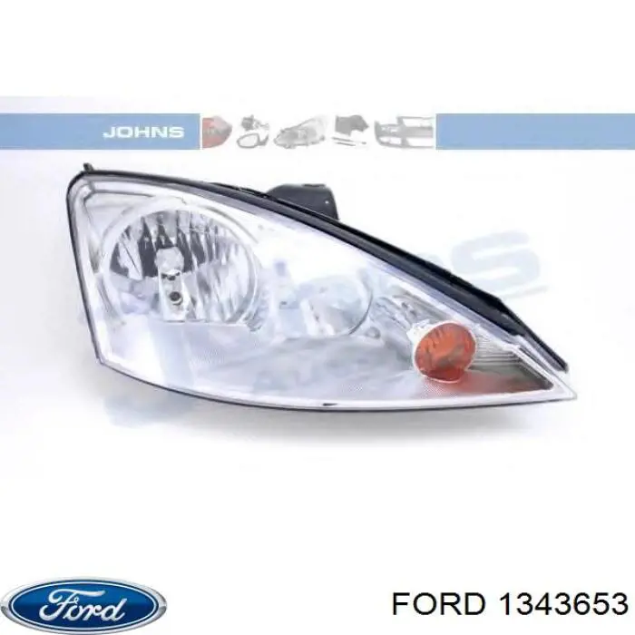 1343653 Ford Фара правая