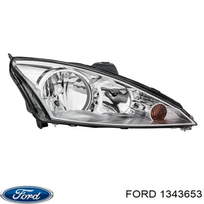 Фара передня права Ford 1343653 ціна, від 70.63 USD