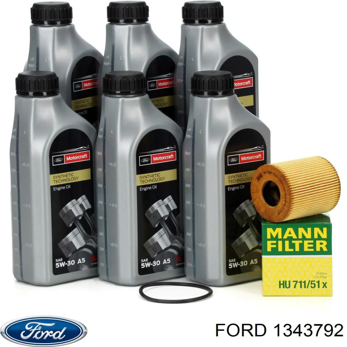 1343792 Ford Масло двигуна