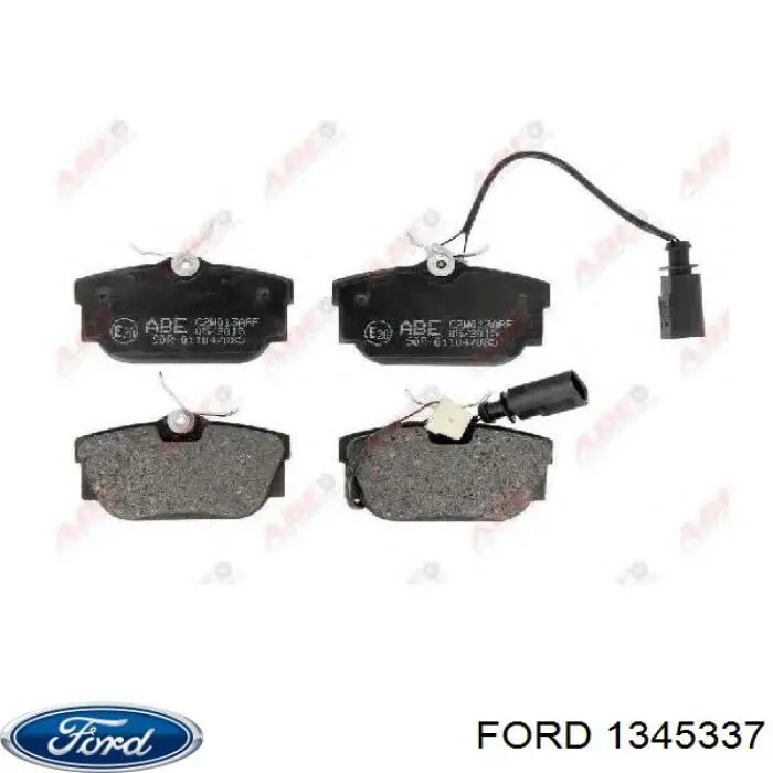 1345337 Ford колодки гальмові задні, дискові