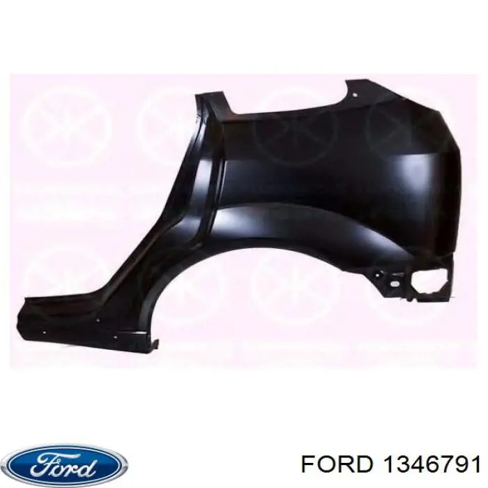 Крило заднє ліве Ford 1346791 ціна, від 117.71 USD