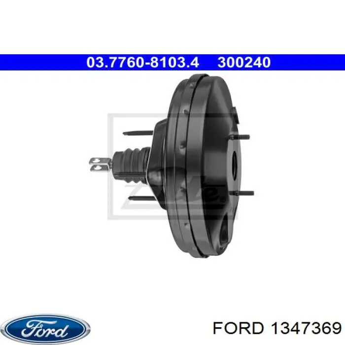 1347369 Ford Підсилювач гальм вакуумний
