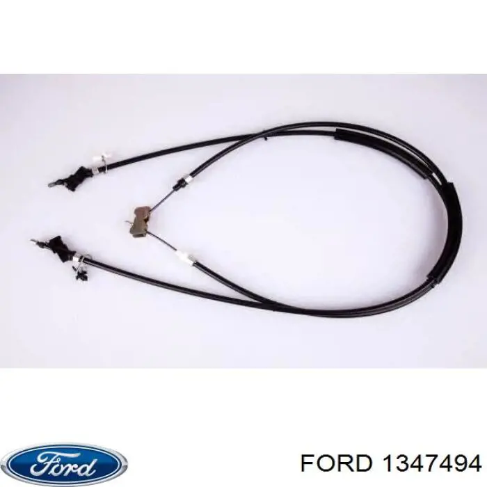 1347494 Ford Трос ручного гальма задній, правий/лівий