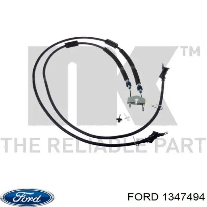 Трос ручного гальма задній, правий/лівий Ford 1347494 ціна, від 11.72 USD