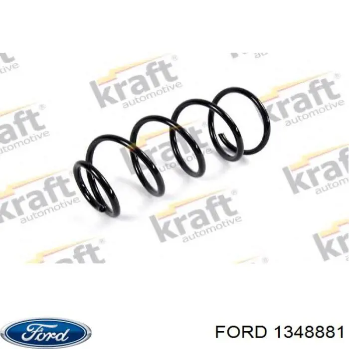 Купити 1348881 Ford Гвинтова пружина підвіска