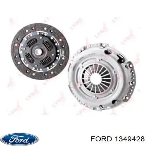 Комплект зчеплення (3 частини) Ford 1349428 ціна, від 164.75 USD