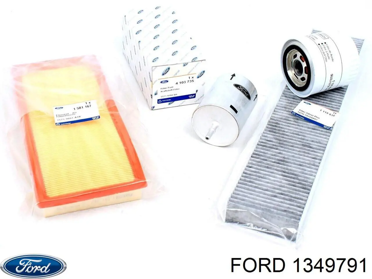 Купити 1349791 Ford Фільтр салону вугільний