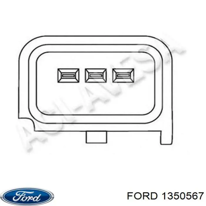 Котушка запалювання 1350567 Ford
