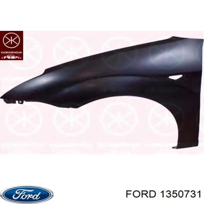 Крило переднє праве Ford 1350731 ціна, від 31.67 USD