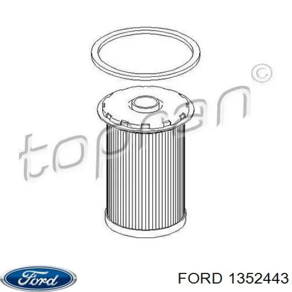 Фільтр тонкого очищення палива Ford 1352443 ціна, від 9.62 USD
