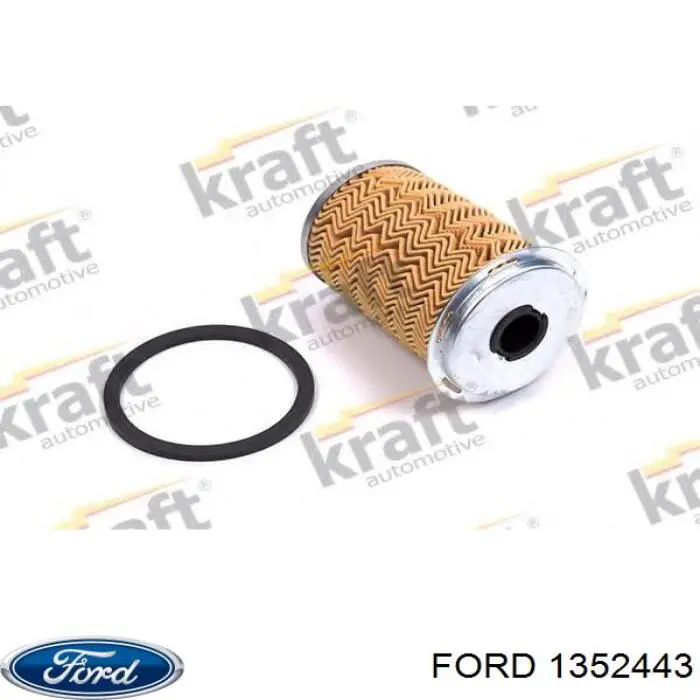 Купити 1352443 Ford Фільтр-відстійник палива грубої очистки