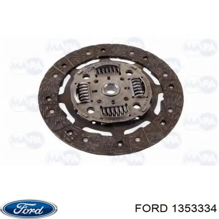 1353334 Ford комплект зчеплення (3 частини)