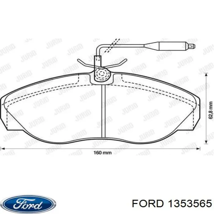 Купити 1335320 Ford Насос занурювальний в баці