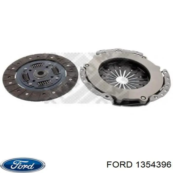 1354396 Ford комплект зчеплення (3 частини)